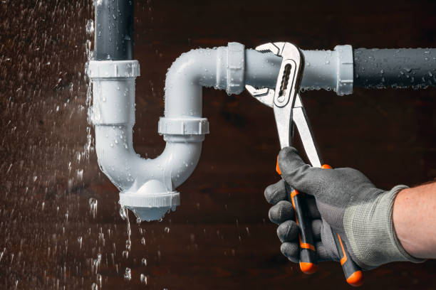 Professional Sewer Line Repair technician working in Exeter, RI